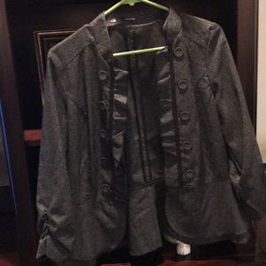 Maurice’s grey blazer